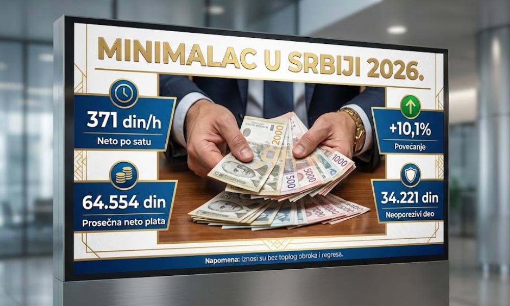 minimalac u srbiji za 2026
