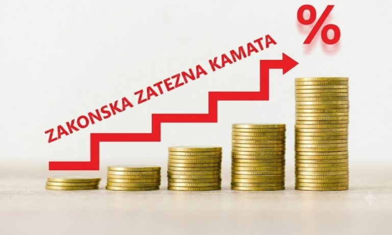 Zakonska zatezna kamata u Srbiji – obračun, stopa i pravila